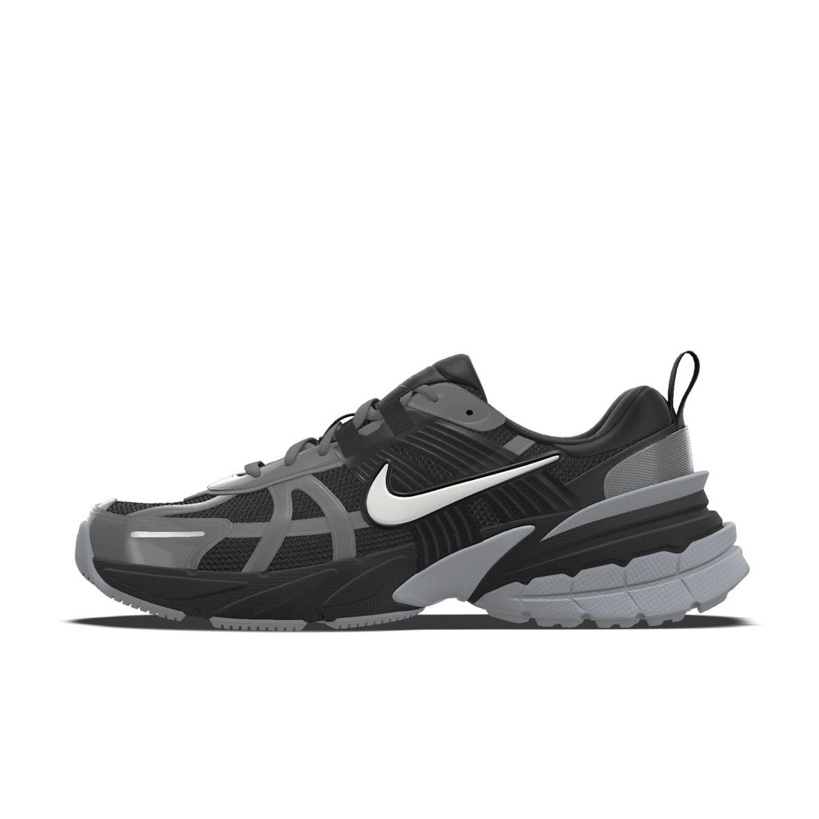 ©︎　NIKE V2K RUN black Amazon.com | Nike V2K Run Shoes (HJ4497-001, Black